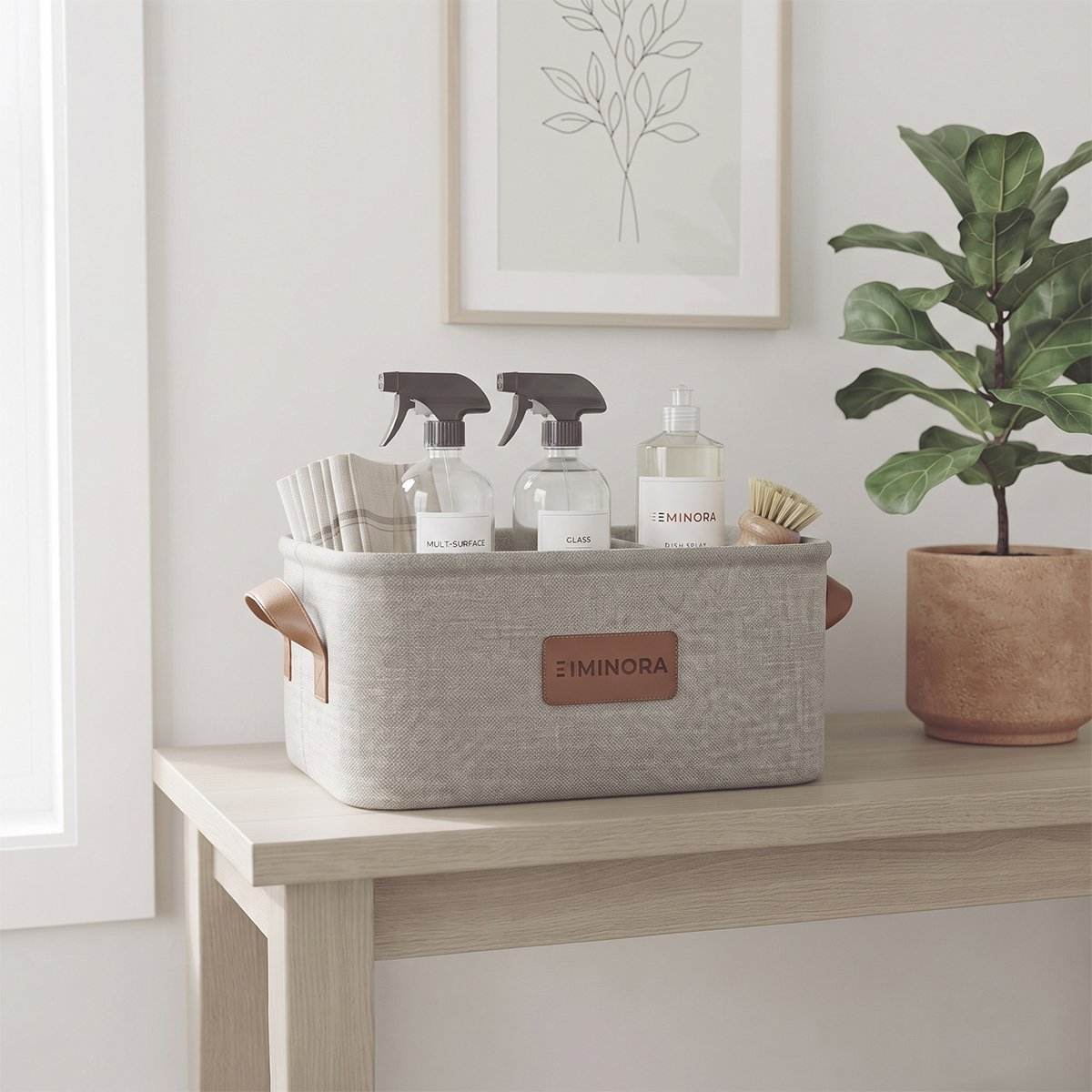 EMINORA Cleaning Supply Caddy - Pack of 2