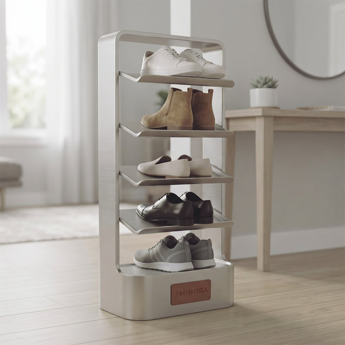 EMINORA Floor Shoe Stand