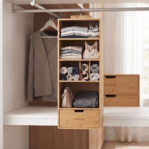 EMINORA Hanging Wardrobe Organizer