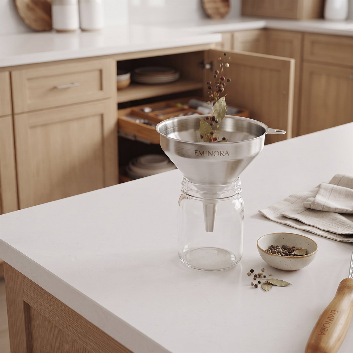 EMINORA Kitchen Funnel - Pack of 6