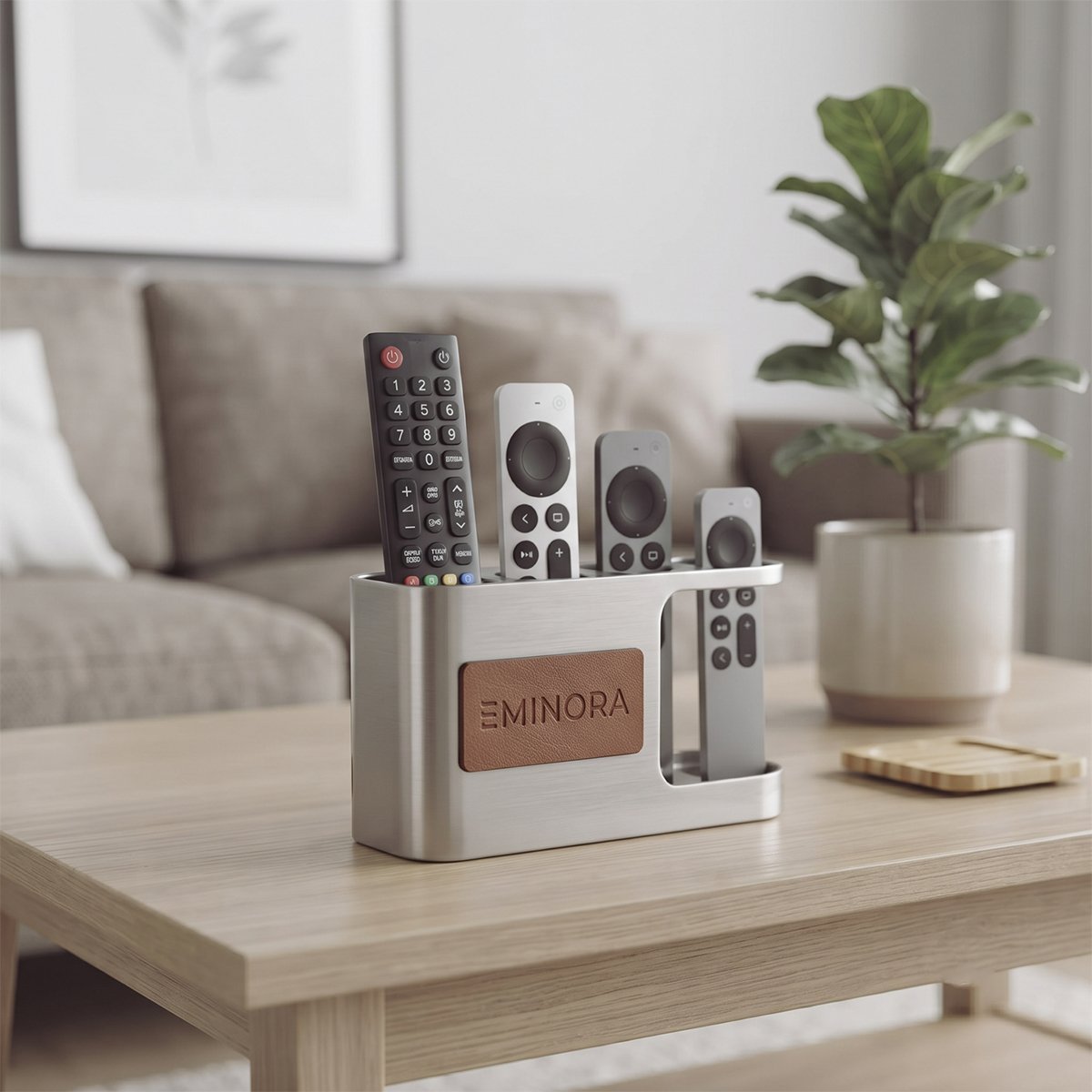 EMINORA Remote Control Holder - Pack of 3