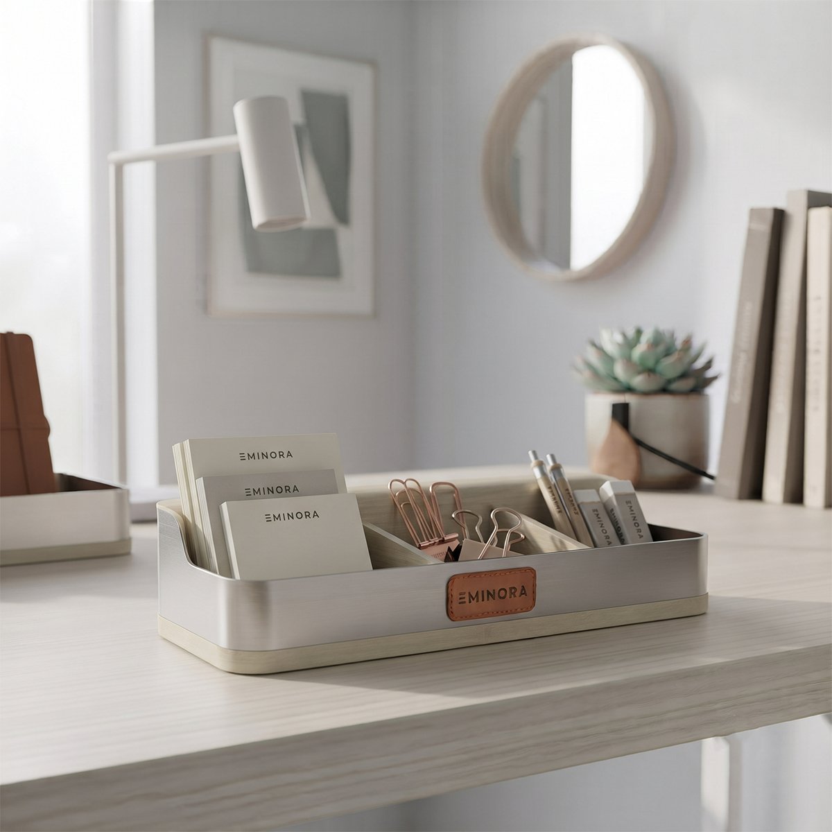 EMINORA Small Stationery Sorting Tray - Pack of 3