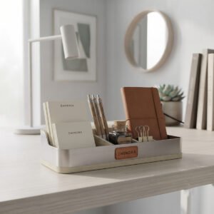 EMINORA Stationery Storage Box - Pack of 3