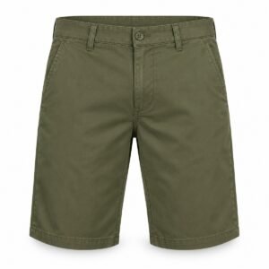 Men's Olive Twill Bermuda Shorts