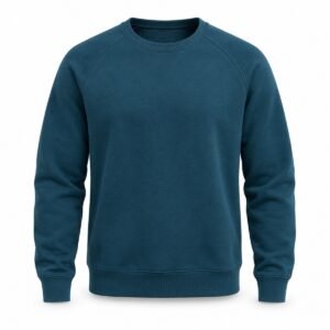 Men's Petrol Blue Raglan Sweatshirt