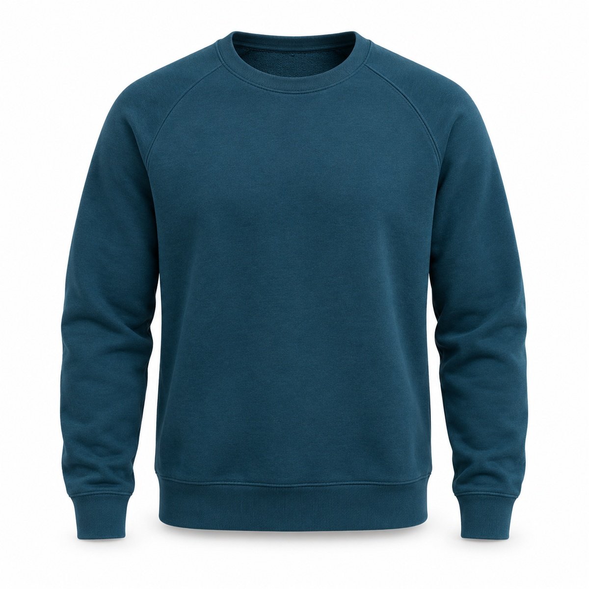 Men's Petrol Blue Raglan Sweatshirt